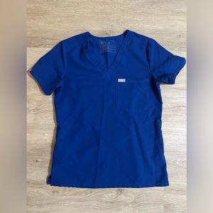 FIGS galaxy blue top